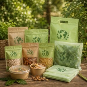 Compostable Food Packaging Bags & Pouches